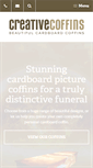 Mobile Screenshot of creativecoffins.co.uk